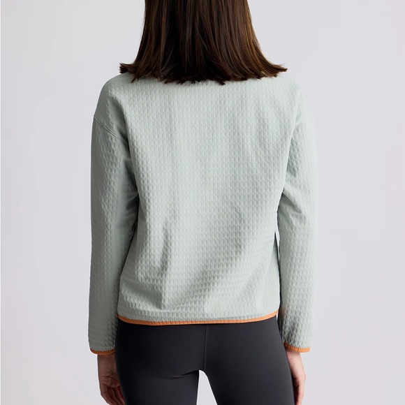 Free Fly Apparel Gridback Fleece Snap Pullover - Picture 2 of 12